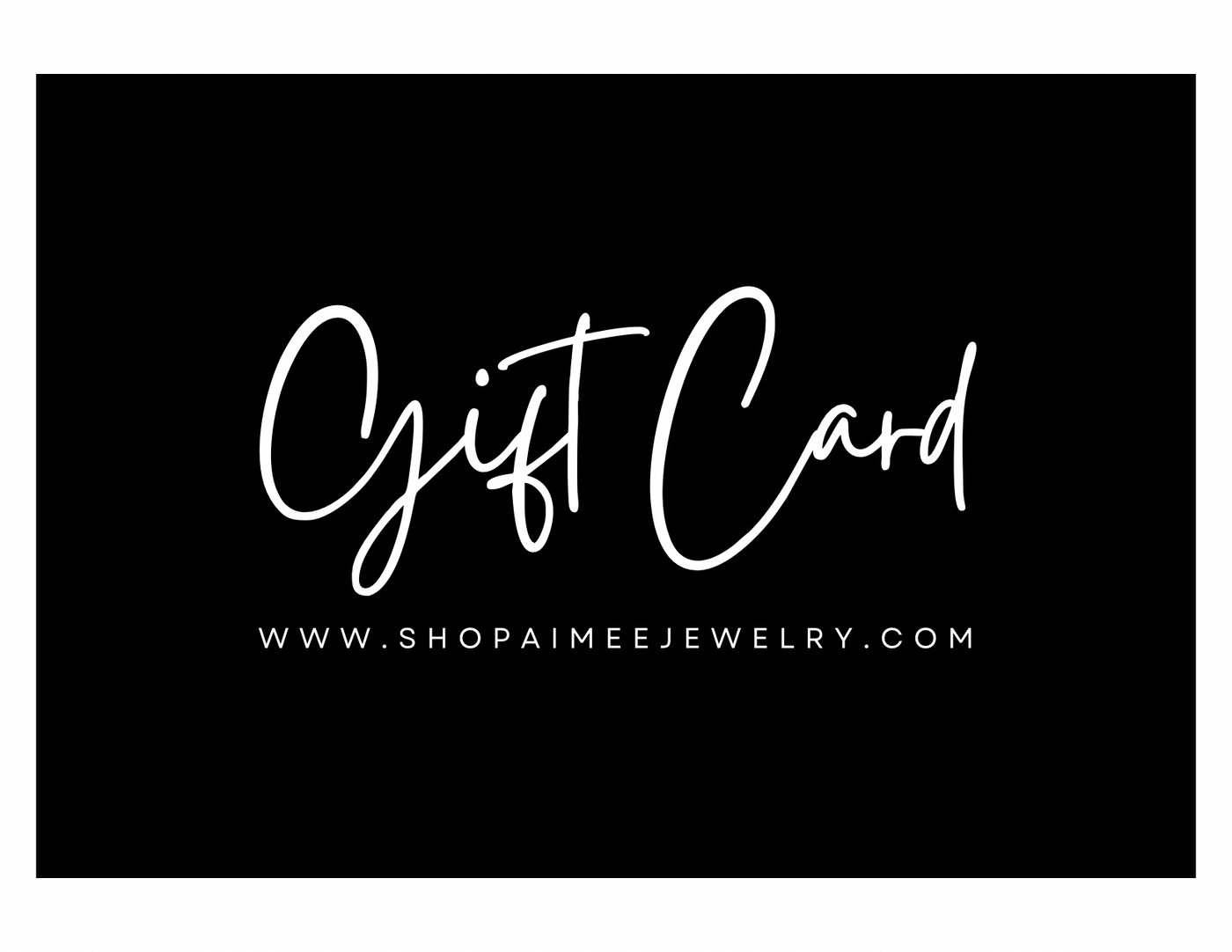 Aimee Jewelry eGift Card