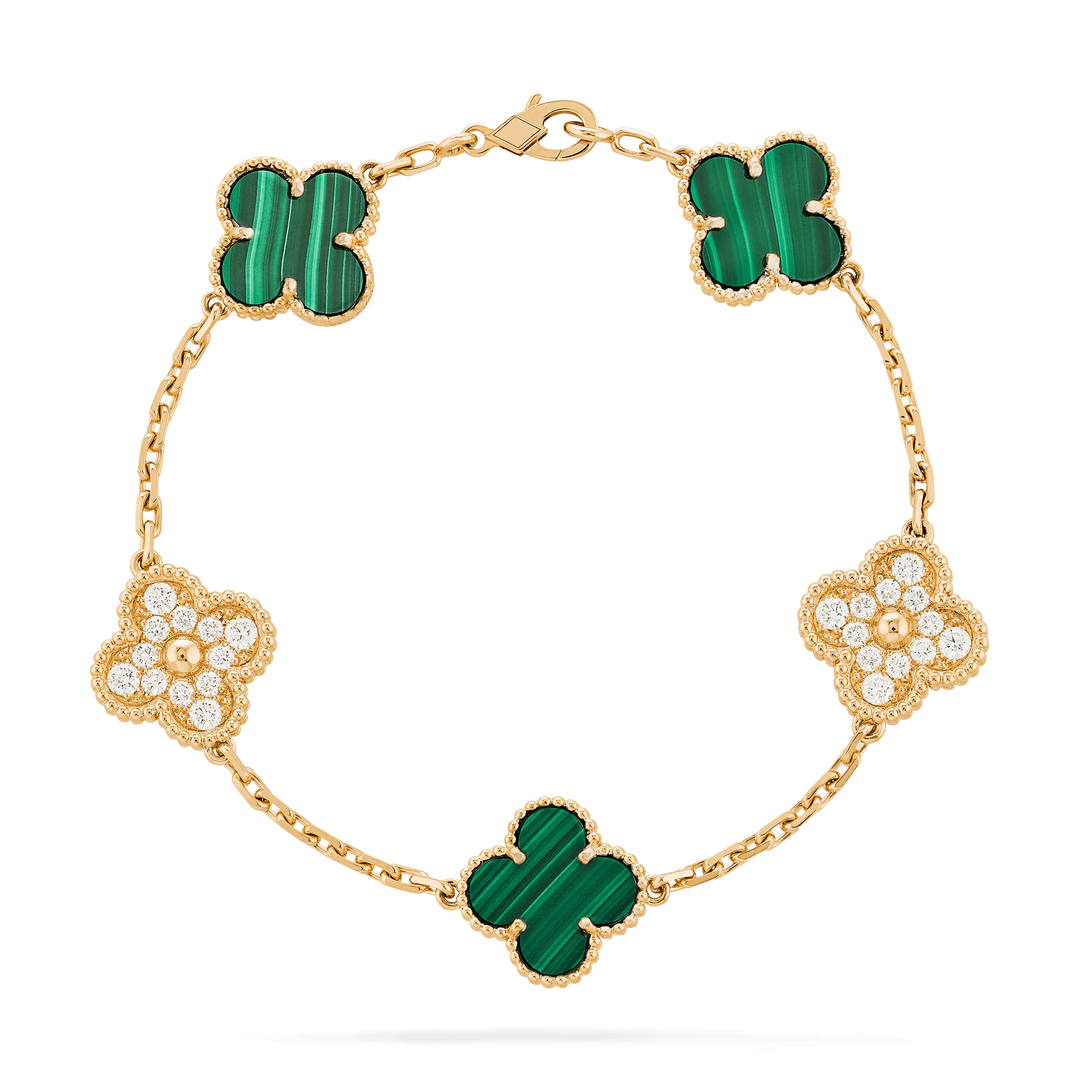 Diamond Clover Bracelet