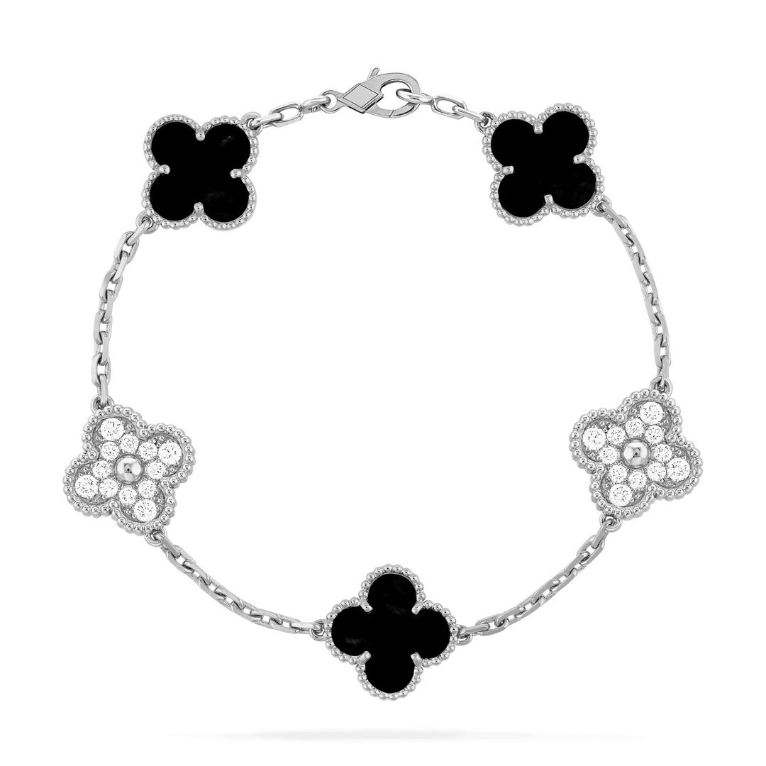 Diamond Clover Bracelet