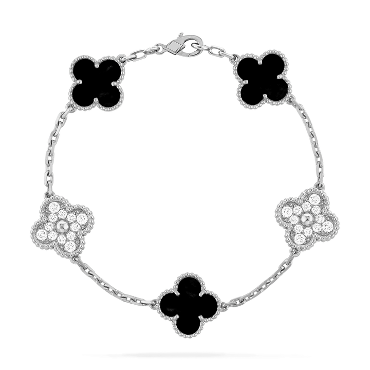 Diamond Clover Bracelet