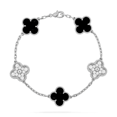 Aimee Diamond Clover Bracelet