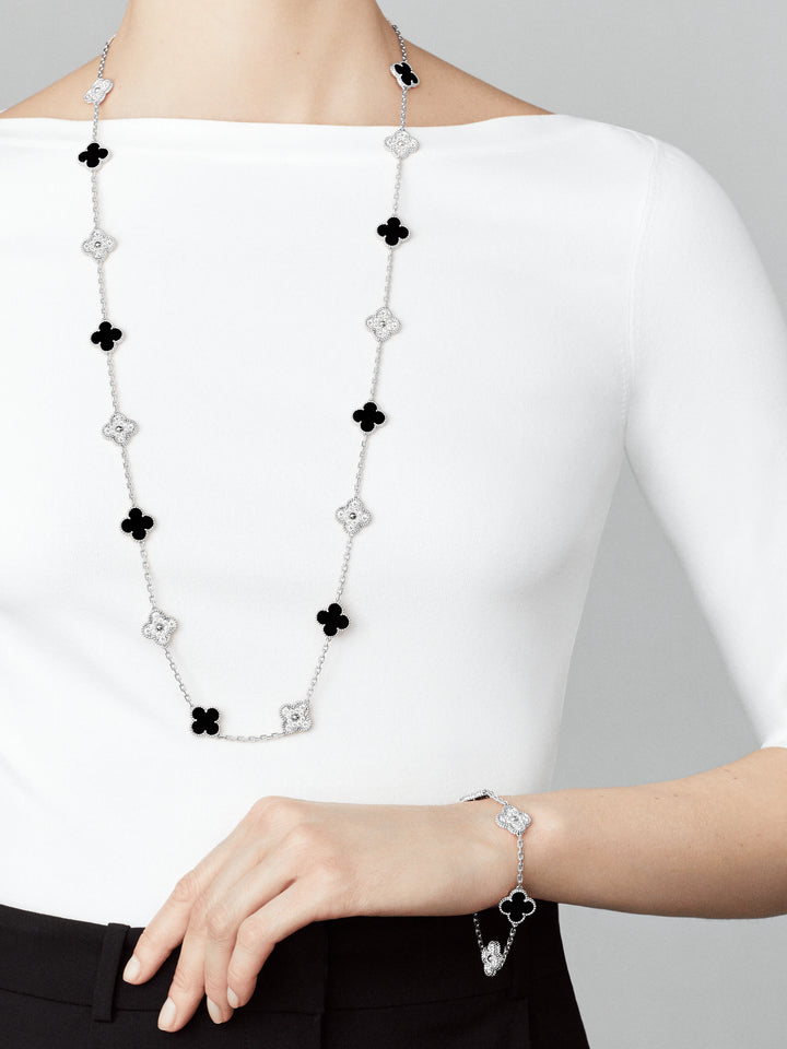 Diamond Clover Bracelet