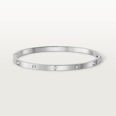 Aimee Thin 10 Diamond Love Bracelet