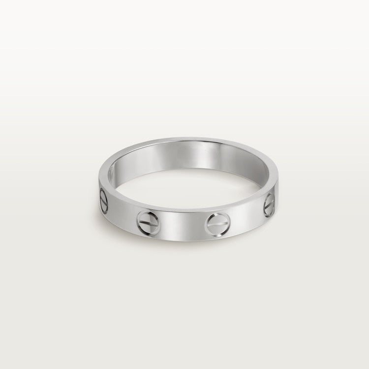 Aimee Thin Love Ring 4mm