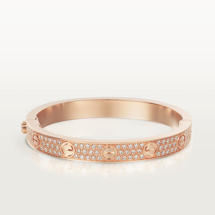 Love Bracelet Diamond Paved