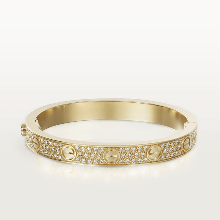 Love Bracelet Diamond Paved